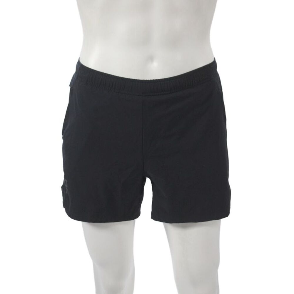 On Cloud Mens Athletic Shorts Black Drawstring Recycled Polyester Size S
